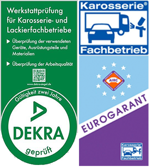 Karosserie Fachbetrieb und EUROGARANT